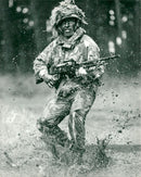 Man of action. - Vintage Photograph