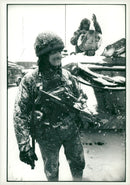 Exercise iron hammer. - Vintage Photograph