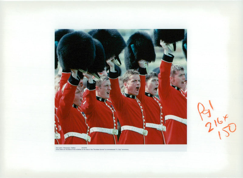 Royal Salute: - Vintage Photograph