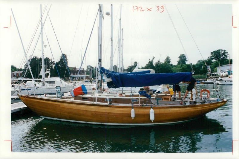 Ship: Yacht: Sunstone - Vintage Photograph