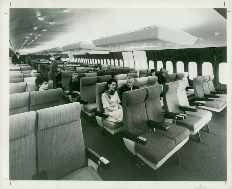 Aircraft: Boeing 747 - Vintage Photograph