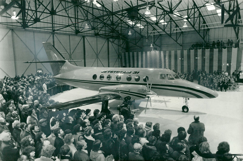 The first production jetstream 31 18 seat. - Vintage Photograph