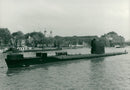 Submarine; H.M.S oberon. - Vintage Photograph