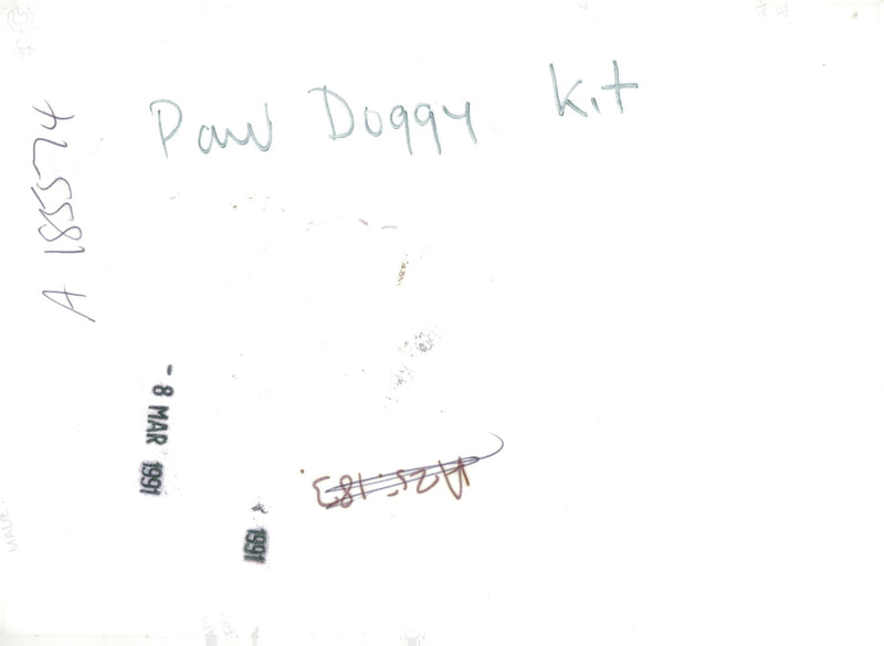 Dog,Pau doqqy kit. - Vintage Photograph