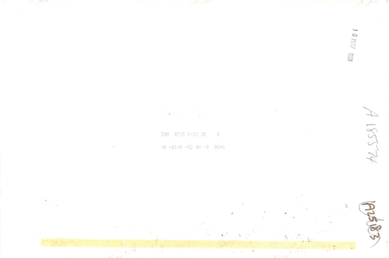 Dog and a man. - Vintage Photograph