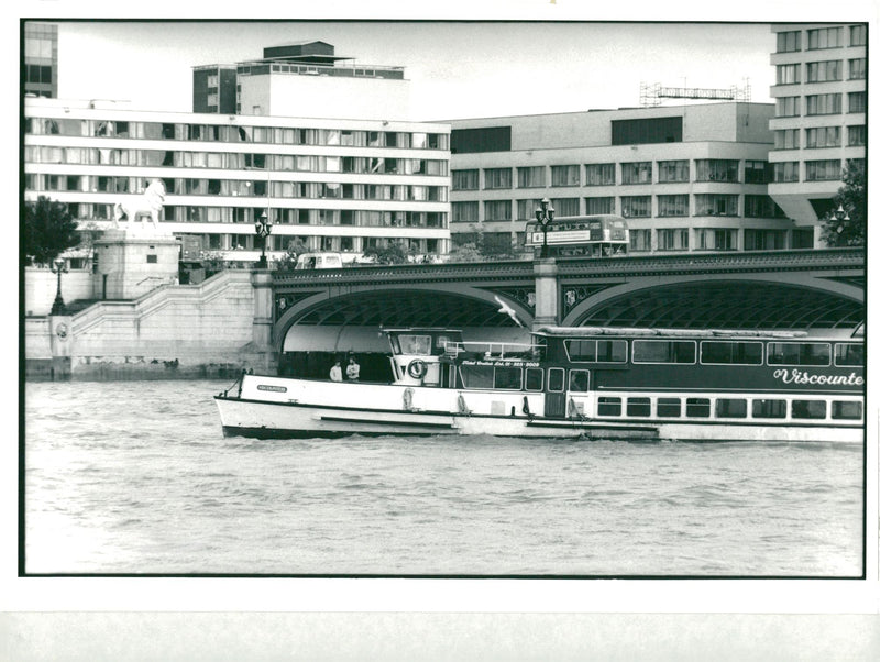 Pleasure craft Boat - Vintage Photograph