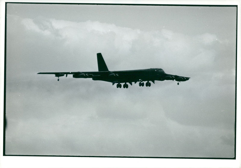 Boeing B-52 Stratofortress - Vintage Photograph