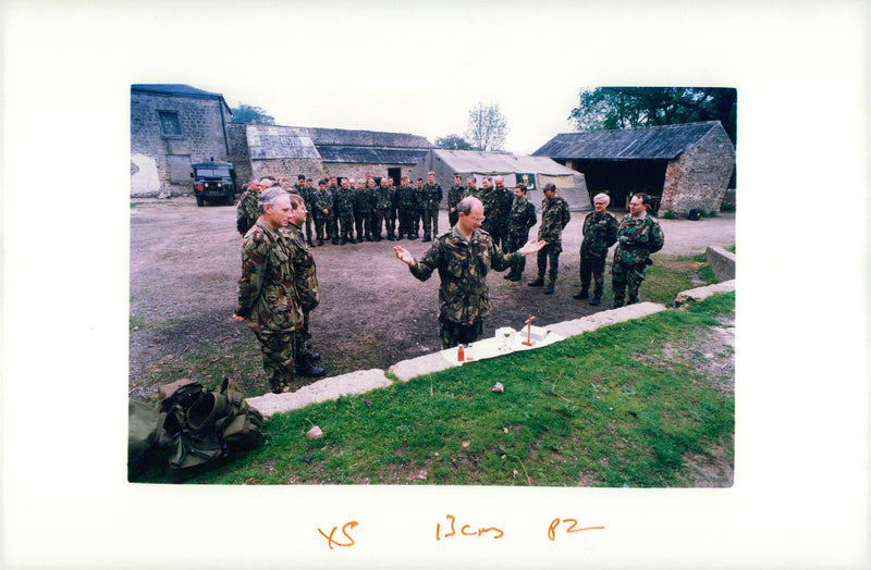 Army Charlains - Vintage Photograph