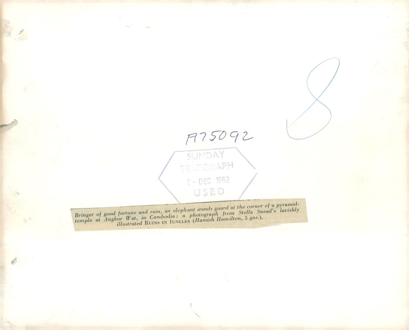 Cambodia - Vintage Photograph