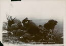 Siece of Ladysmith , Boers Sniping. - Vintage Photograph