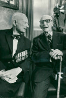 Mr.William Sheppard with Mr.W.A.Bilham. - Vintage Photograph