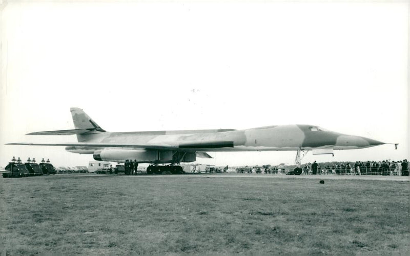 Rockwell B-1 Lancer - Vintage Photograph