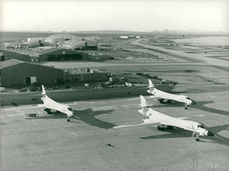 Rockwell B-1 Lancer - Vintage Photograph