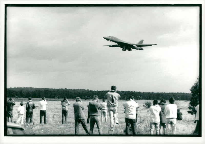 Rockwell B-1 Lancer - Vintage Photograph