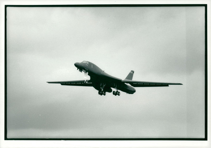 Rockwell B-1 Lancer - Vintage Photograph