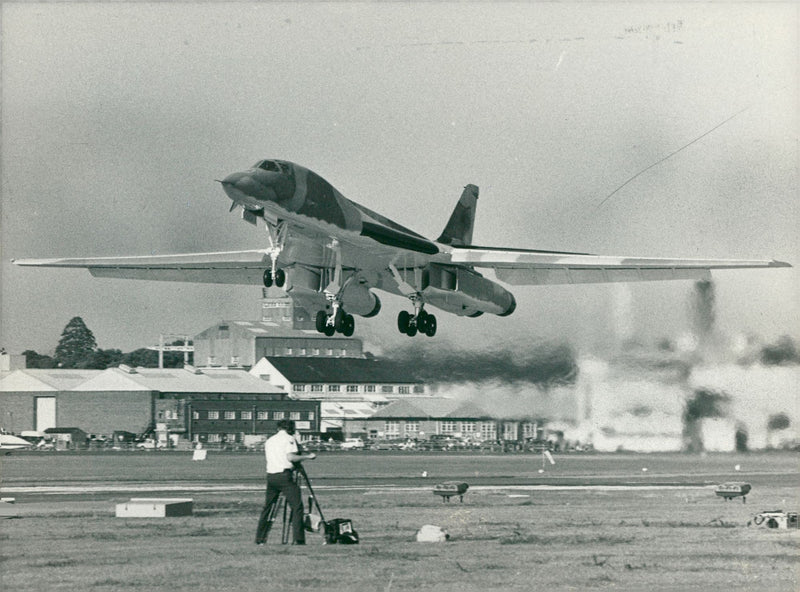 Rockwell B-1 Supersonic Bomber - Vintage Photograph