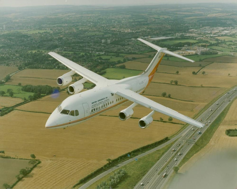 Airlines bae 146. - Vintage Photograph