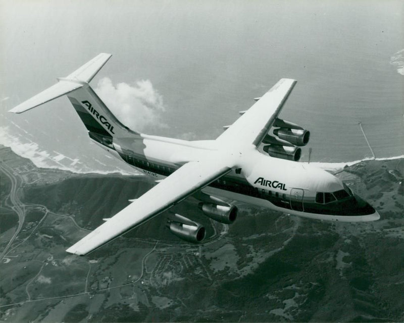 Airlines bae 146. - Vintage Photograph