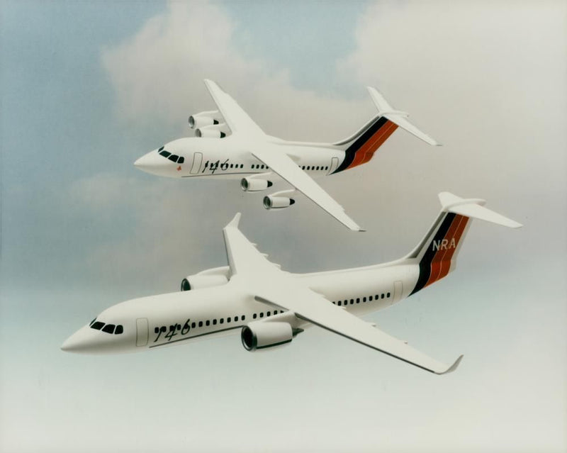 Airlines bae 146. - Vintage Photograph