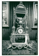 musical automatic clock - Vintage Photograph
