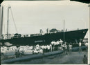 The tanker loanna with oil on board. - Vintage Photograph