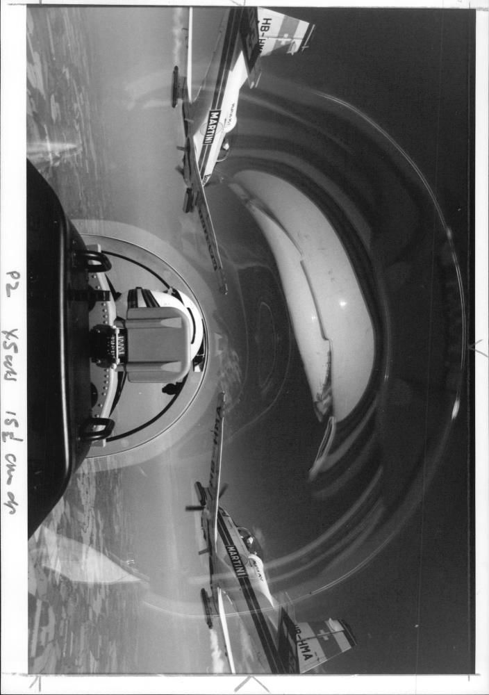 martini patrouilli aerobatic team - Vintage Photograph