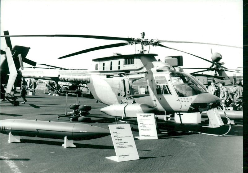Aircraft: Helicopter Bell Textron 406CS - Vintage Photograph