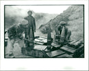 Afghan mujihadeen fire 120mm field gun. - Vintage Photograph