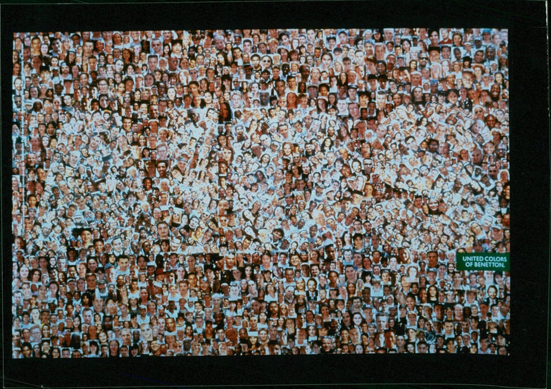 The Benetton "AIDS" Adverts. - Vintage Photograph