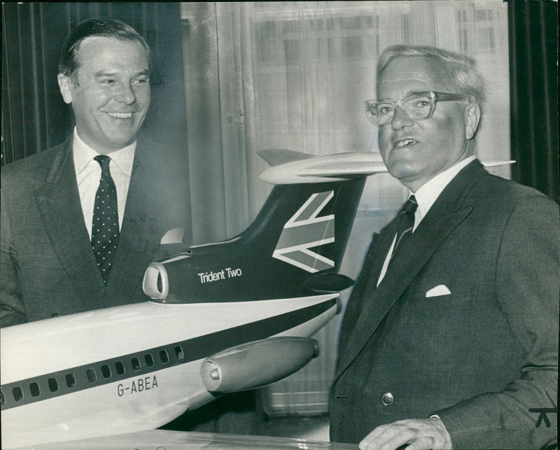 Sir Anthony H. Milward and Mr. Henry Marking - Vintage Photograph