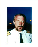 The Pilot of Crashed Plane,Capt.Ed Wyer. - Vintage Photograph
