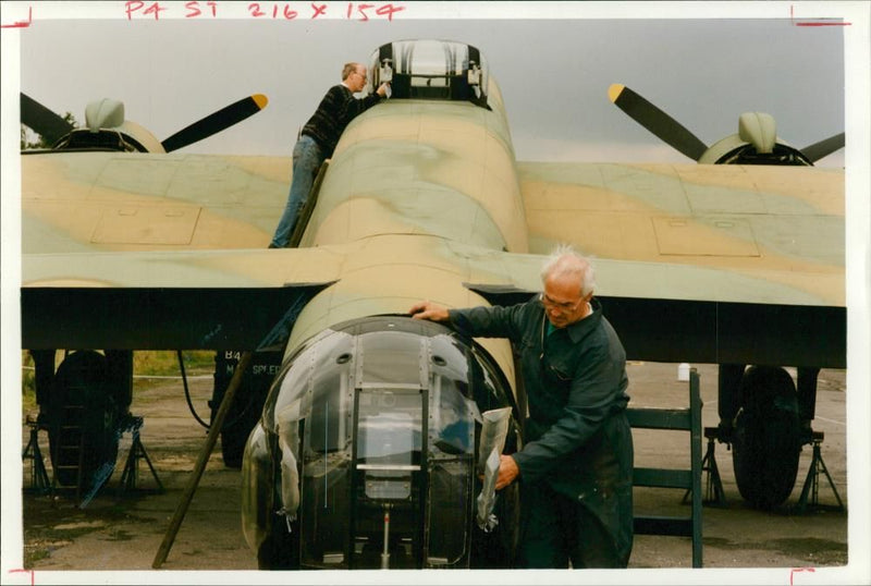 Handley Page Halifax - Vintage Photograph