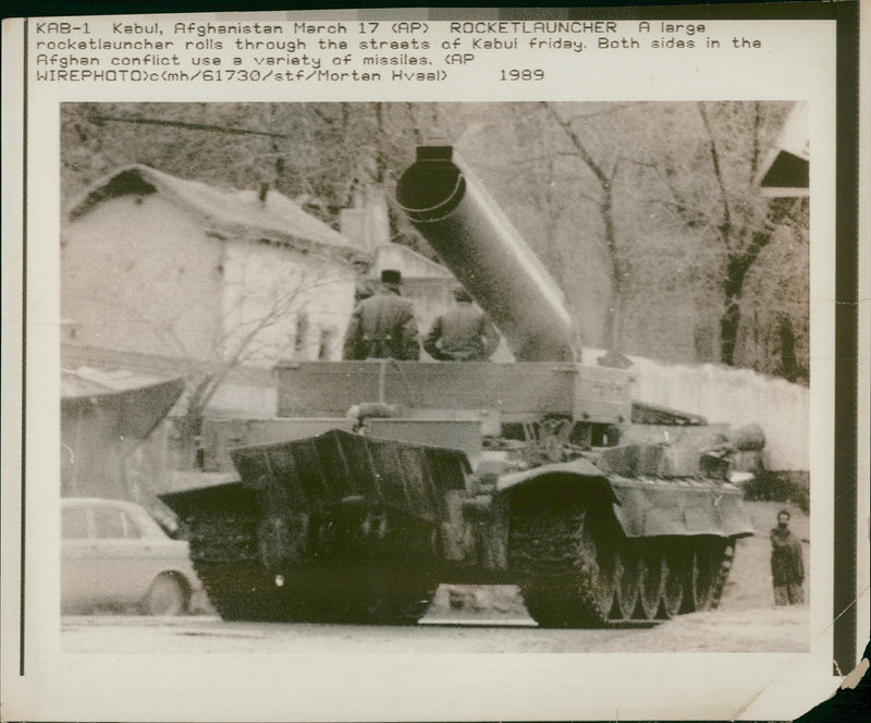The Soviet–Afghan War - Vintage Photograph
