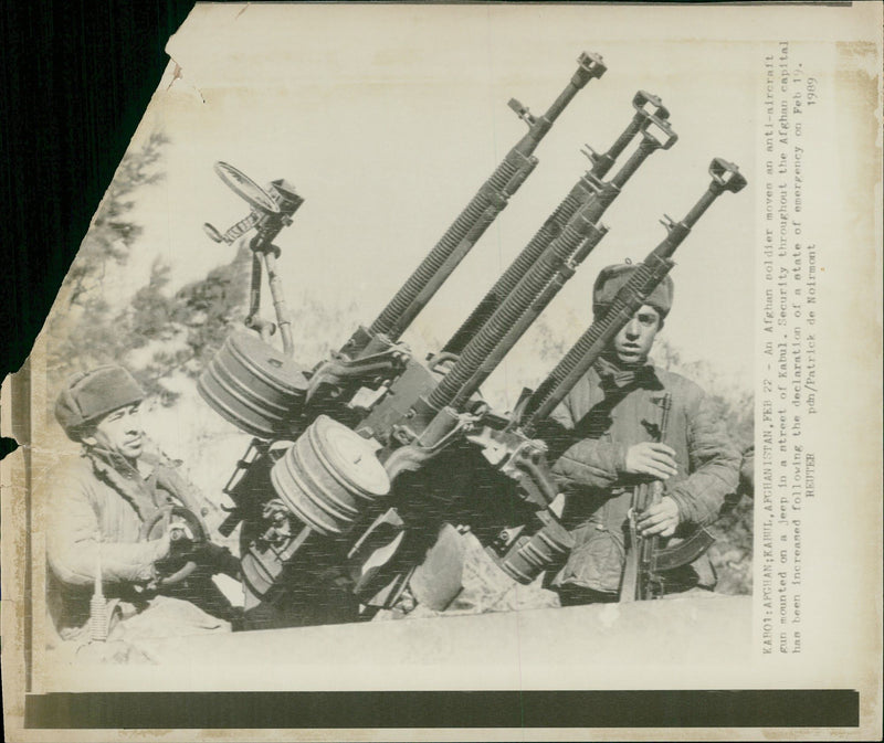 The Soviet–Afghan War - Vintage Photograph