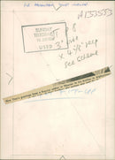 The SovietâAfghan War, new year greeting from a russian soldier. - Vintage Photograph