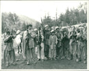 The SovietâAfghan War, group of afghan guerilla. - Vintage Photograph