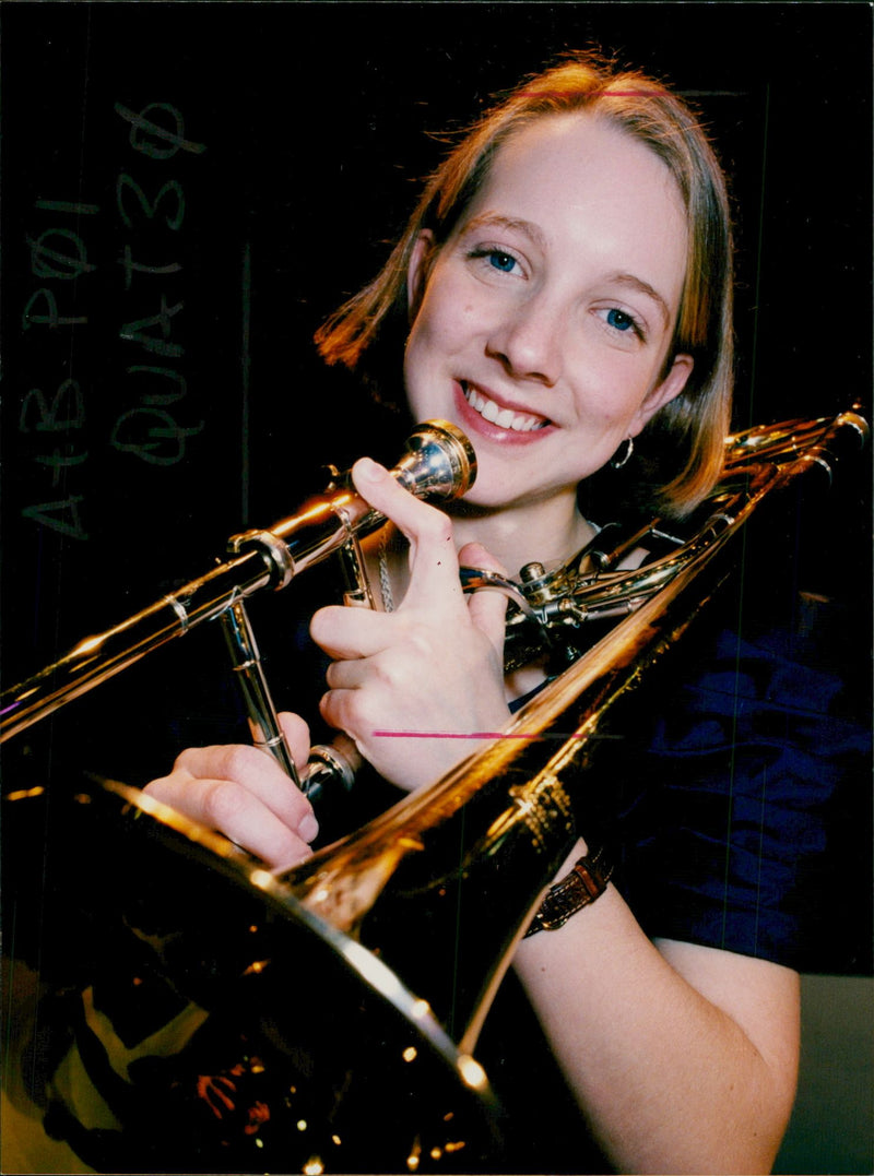 Young musicians'96 Katy Pryce. - Vintage Photograph