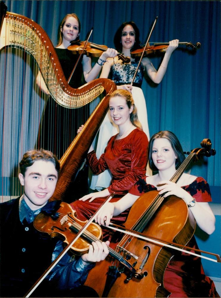 Young musicians'96:String final. - Vintage Photograph