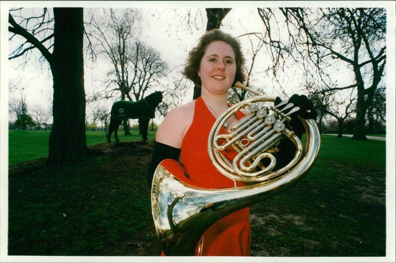Young musician - Vintage Photograph