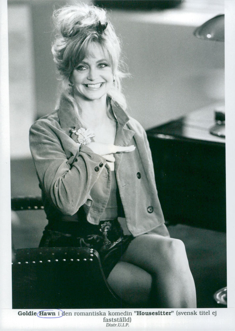 Goldie Hawn in "Housesitter", "Snyltgesten" - Vintage Photograph