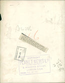 Cypriots searched after murder. - Vintage Photograph