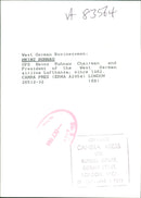 Heinz Ruhnau - Vintage Photograph