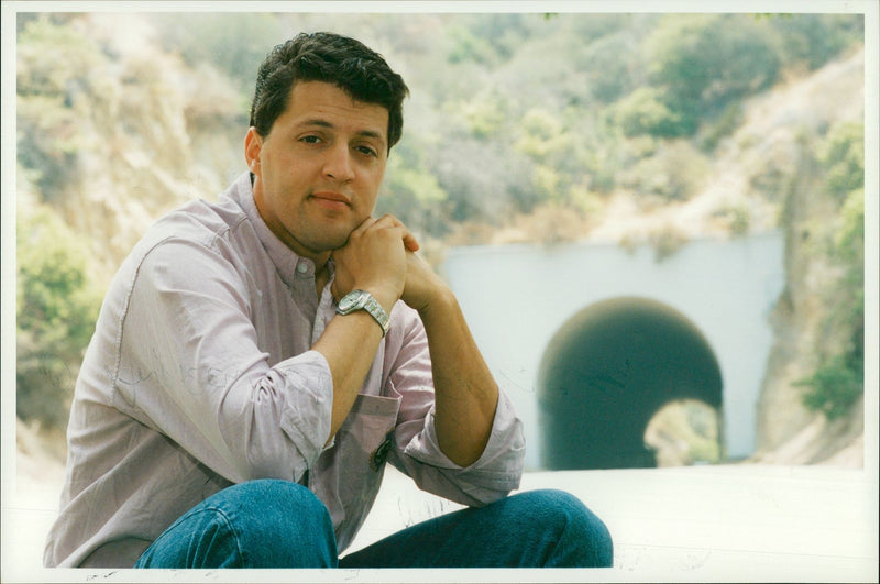Film writer Ron Mita - Vintage Photograph