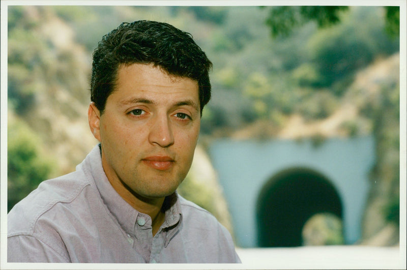 Film writer Ron Mita - Vintage Photograph