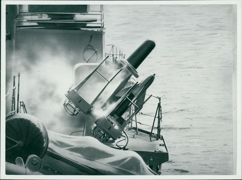 Guided missile - Vintage Photograph