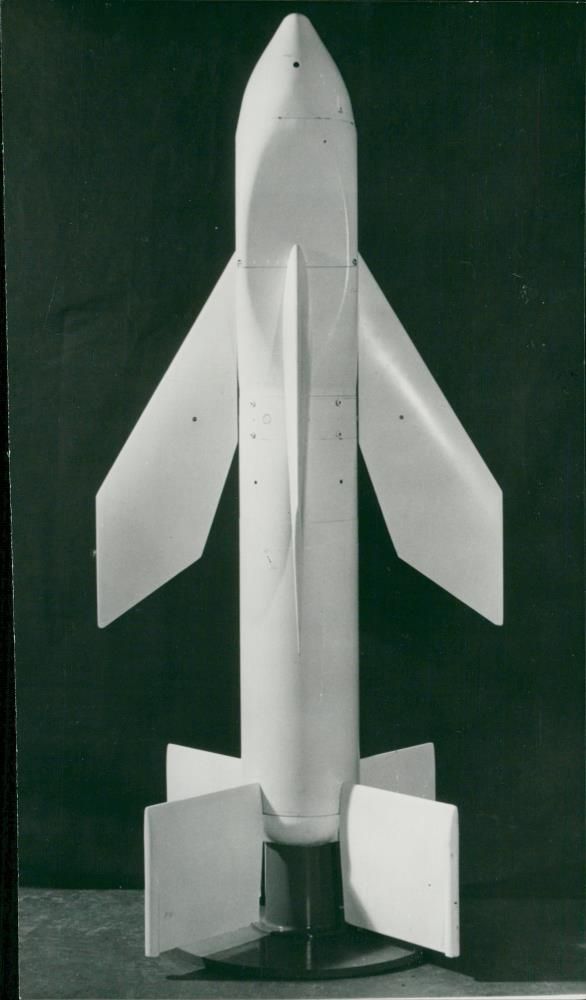 Guided missile - Vintage Photograph