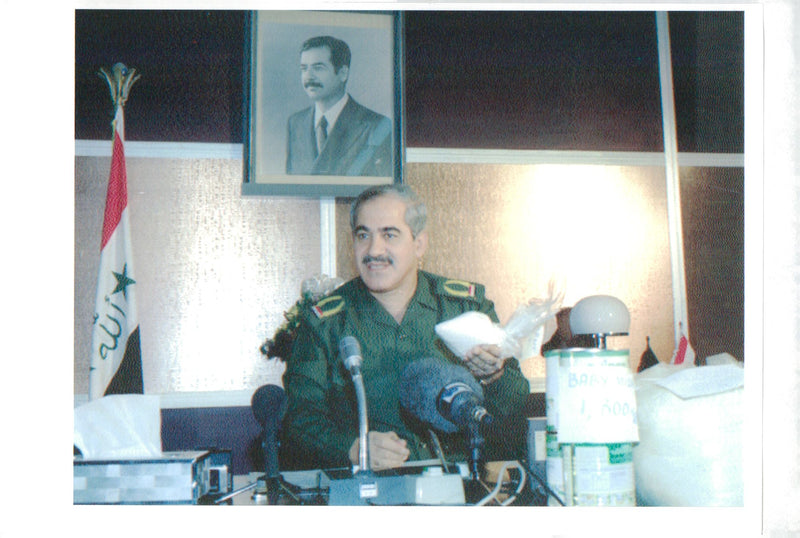 HAMAS IRAQ MINISTER. - Vintage Photograph