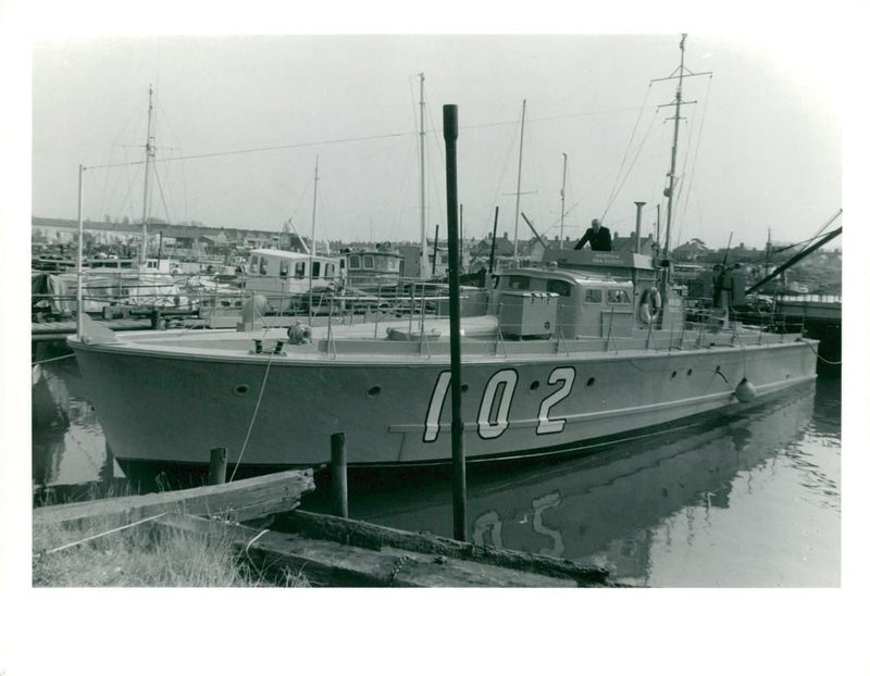 Ship: MTB 102 - Vintage Photograph