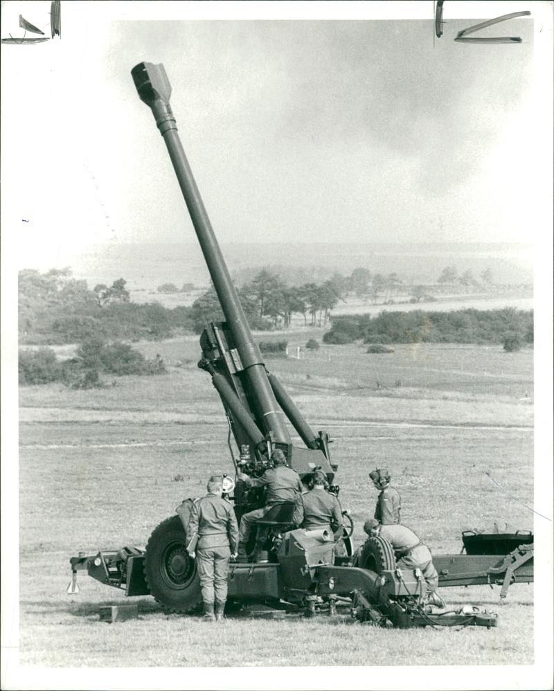 F.H. 70 Gun - Vintage Photograph