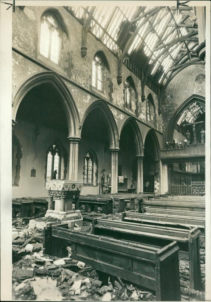 London: Westminster, St Matthews Church - Vintage Photograph